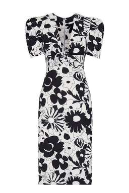 By Johnny Floral Tie Front Tee Dress Size 14 for rent on The Volte - image 4