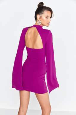 Mossman The Sense Of Mystery Dress Magenta Size 10 for rent on The Volte - image 4