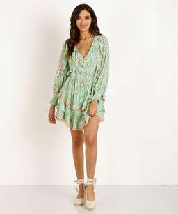 Spell & The Gypsy Maisie Playdress Vintage Turquoise Size 10 for rent on The Volte - image 1