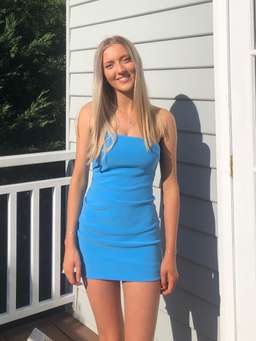 Bec and Bridge Paloma Mini Dress Blue Size 6