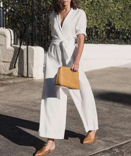 Viktoria & Woods ONASSIS JUMPSUIT White Size 1 