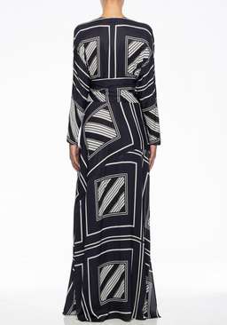 Viktoria woods Atonement Dress Complex Print Size 1