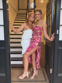 Lovers + Friends Miranda Dress pink size 10