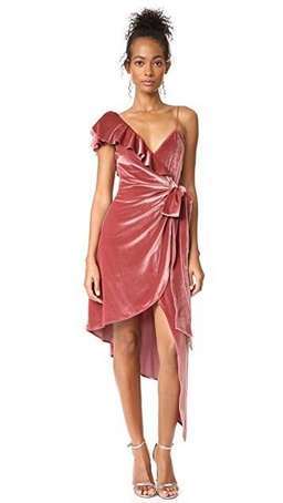 Self Portrait Devore Wrap Dress size 8 for rent on The Volte - image 2
