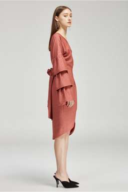 Keepsake the label Set in Stone Wrap Dress size 8 for rent on The Volte - image 2