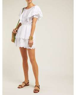 Sir The Label Gabriel Low Back Mini In White Size AU 8