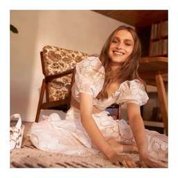 ALICE MCCALL | Dreamboat Top and Seashells Pant in Porcelain White | Size 6 for rent on The Volte - image 7