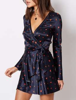 Bec & Bridge Love Spell Mini Dress in Ink Size AU 6 for rent on The Volte - image 3