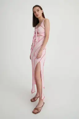 Hansen & Gretel Kehlani Dress Pink Size 6  for rent on The Volte - image 2