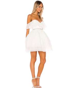 X by NBD Benae Mini Dress white size 6 for rent on The Volte - image 1