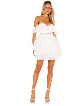 X by NBD Benae Mini Dress white size 6 for rent on The Volte - image 2