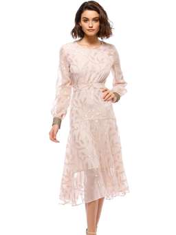 We are Kindred Luella Leaf Dress Ballet Pink Size 10