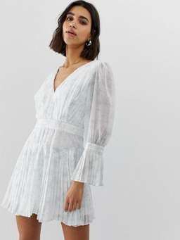 Stevie May Sky Settlement Mini Dress white Size 8