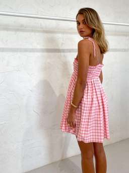 Steele Ayanna Dress Quartz Check Size XS for rent on The Volte - image 3