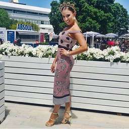 ASILIO Royally Matched Dress Size 6 As Seen on Elyse Knowles for rent on The Volte - image 4