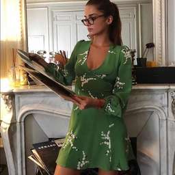 Realisation Par The Kate Dress Summer Loving Green Size 4 for rent on The Volte - image 5