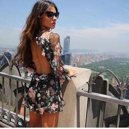 Zimmermann Master Flute Playsuit Black Floral Size 0 / AU 8 for rent on The Volte - image 3