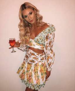 Zimmermann Golden Surfer Mini Dress Splice Size 0P / AU 6 for rent on The Volte - image 6