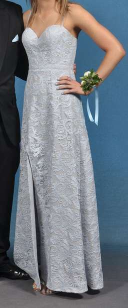 Page Bustier Lace Gown 