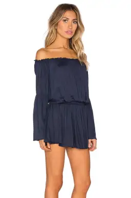 Steele Messiah Dress In Indigo Navy Size AU 6 for rent on The Volte - image 3