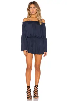 Steele Messiah Dress In Indigo Navy Size AU 6 for rent on The Volte - image 1