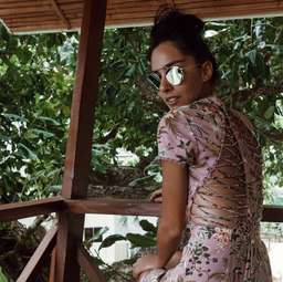 Zimmermann Tropicale Lattice Mini Dress Pink Floral Size 0 / AU 8 for rent on The Volte - image 7