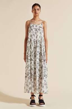 Lee Mathews Lucy Cami Dress Floral Vine Size 1/Au 8 for rent on The Volte - image 1