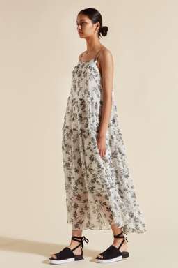 Lee Mathews Lucy Cami Dress Floral Vine Size 1/Au 8 for rent on The Volte - image 3