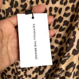 Faithfull The Brand Elsa Jumpsuit Mila Animal Print size  for rent on The Volte - image 2