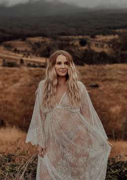 Co & Ry Hattie Lace Dress White Size 12 for rent on The Volte - image 1