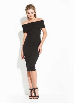 Mossman The Bare Shoulder Dress in Burgundy Size 6