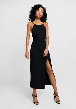 Bec & Bridge Margaux Low Back Dress Black Size AU 8 for rent on The Volte - image 1