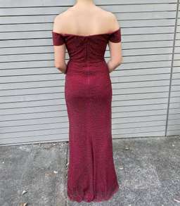 PORTIA AND SCARLETT Red Prom Dress Size 8  for rent on The Volte - image 3