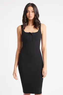 Kookai Meghan Tank Dress Black Size 34  for rent on The Volte - image 2