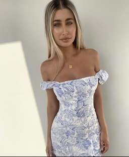 Kookai Atlas Mini Dress Print Size 34 for rent on The Volte - image 4