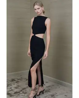 Bec & Bridge Reba Dress Black Size AU 8 for rent on The Volte - image 2