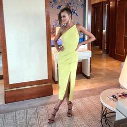 Manning Cartell - Radar Love Dress in Nuclear Yellow sz 8 for rent on The Volte - image 1