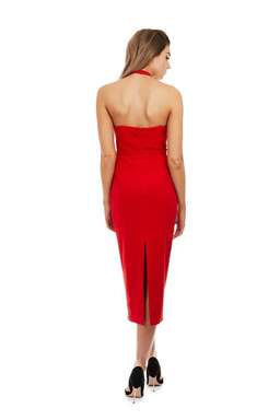 Georgy Collection Athena Dress Red Size M 
