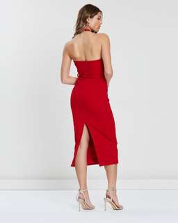 Georgy Collection Athena Dress Red Size M 