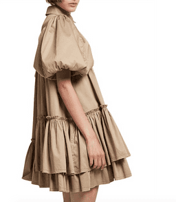 AJE ambience shirt dress