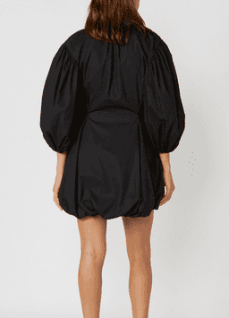 BASSIKE gathered balloon dress