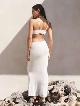 Cult Gaia Serita Dress Off White Size 6 for rent on The Volte - image 3
