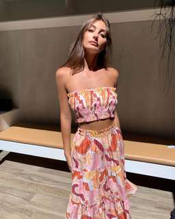 Steele - Paradise Crop & Yolanda Skirt Set (Size Small) for rent on The Volte - image 1