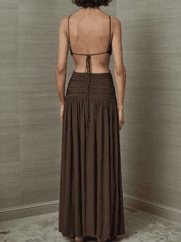 Bec & Bridge Minx Midi Dress Copper Size 8 