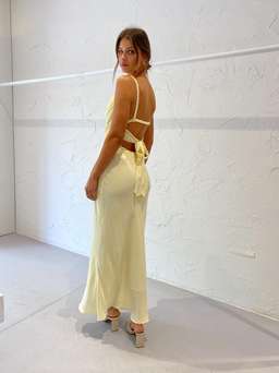 Bec & Bridge Mala Midi Dress Butter Size 10 for rent on The Volte - image 3