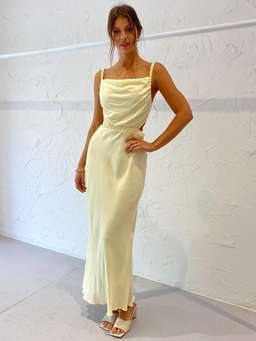 Bec & Bridge Mala Midi Dress Butter Size 10 for rent on The Volte - image 2