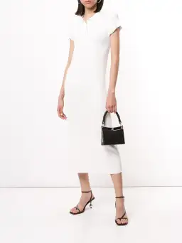 Manning Cartell MVP Polo Knit Dress White Size 6 for rent on The Volte - image 1