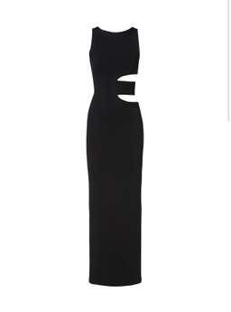 Scanlan Theodore Crepe Gown Black Size 8 for rent on The Volte - image 3