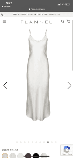 Flannel slip dress for rent on The Volte - image 3