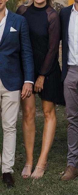 Manning Cartell Feather Weight mini dress size 10   for rent on The Volte - image 4